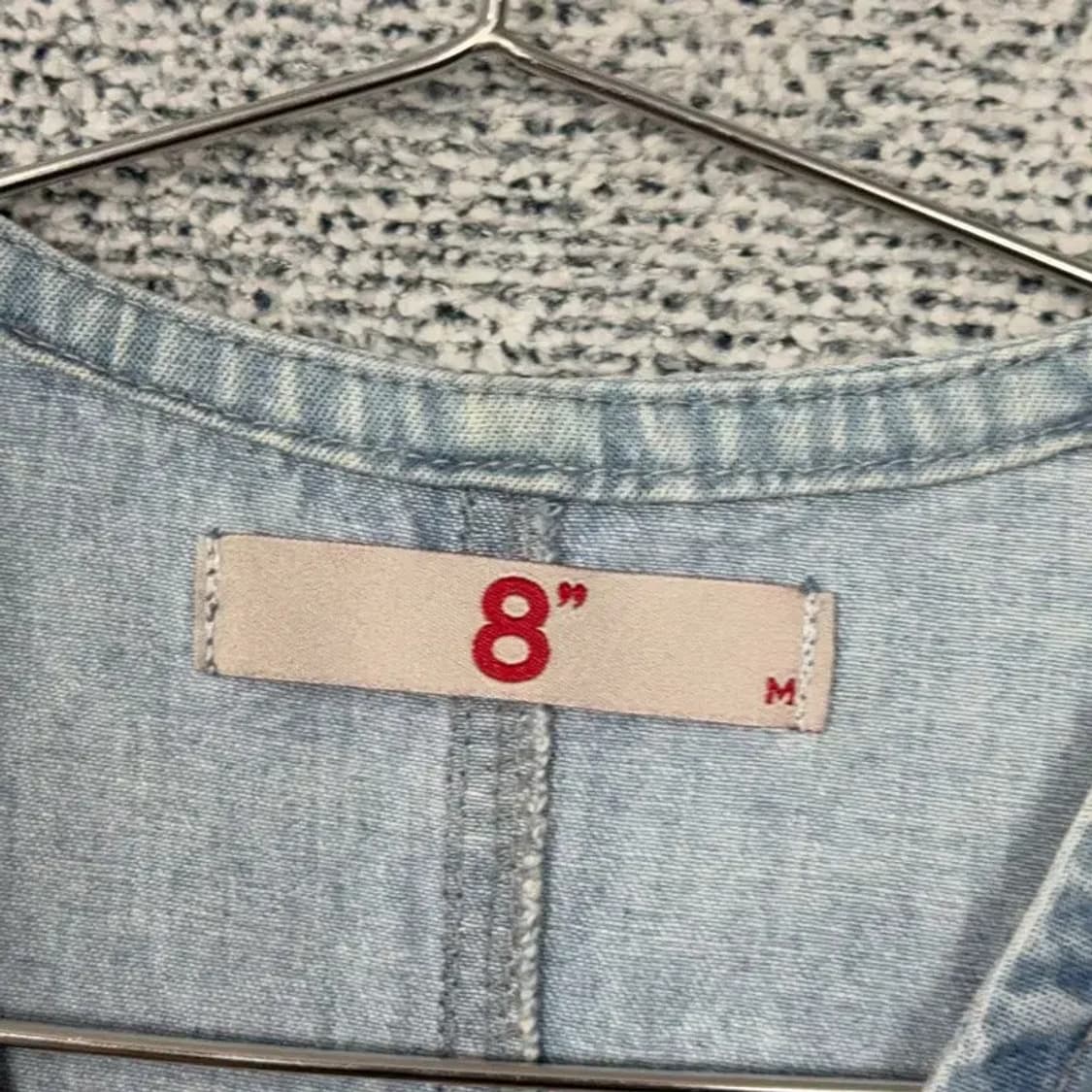 에잇세컨즈 빈티지 데님 원피스 M 상품이미지5