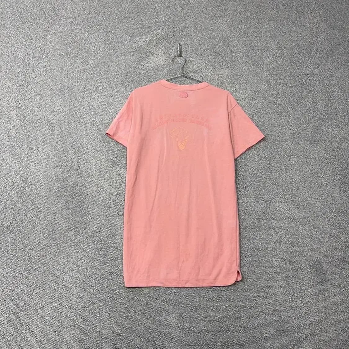 MLB 시카고 로고 연핑크 반팔 원피스 85 상품이미지2