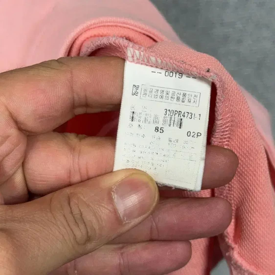 MLB 시카고 로고 연핑크 반팔 원피스 85 상품이미지6