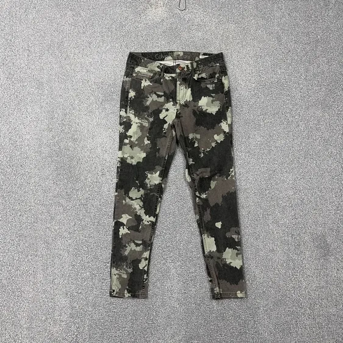 캘빈클라인 빈티지 밀리터리 패턴 팬츠 29 상품이미지1