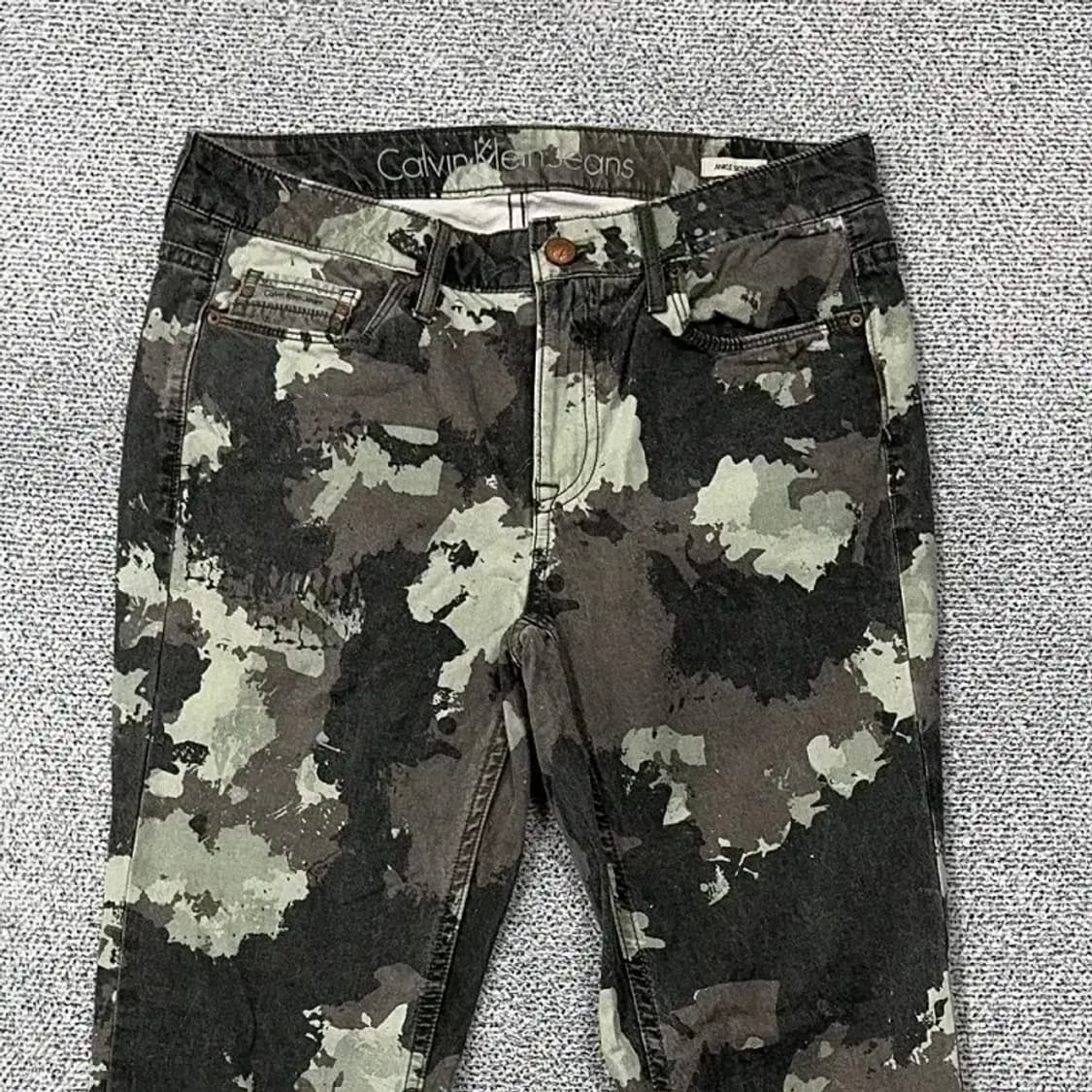 캘빈클라인 빈티지 밀리터리 패턴 팬츠 29 상품이미지3