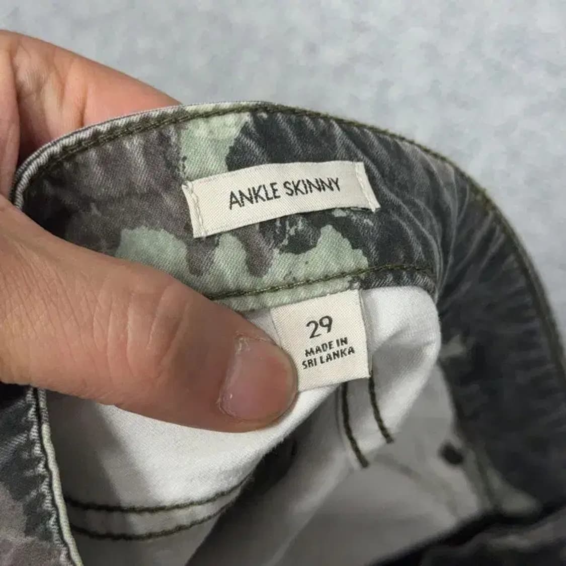 캘빈클라인 빈티지 밀리터리 패턴 팬츠 29 상품이미지6