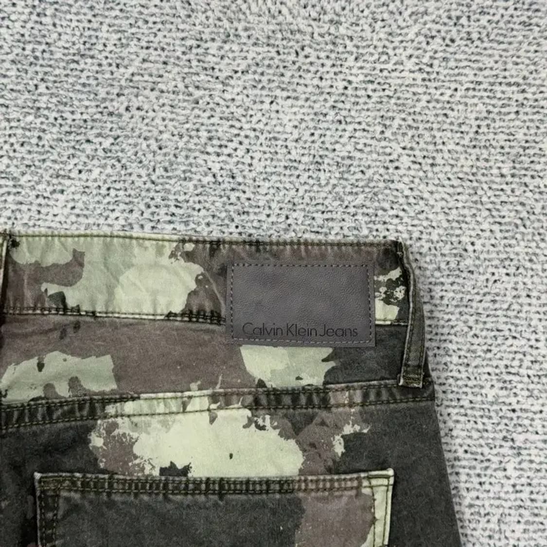 캘빈클라인 빈티지 밀리터리 패턴 팬츠 29 상품이미지7