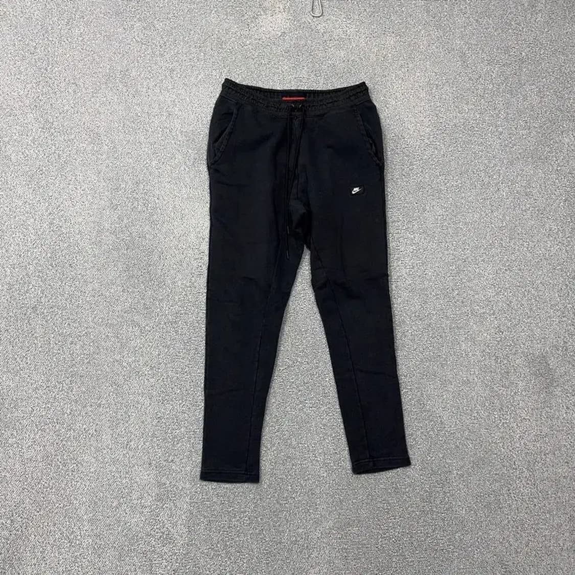 나이키 블랙 로고 트레니이 팬츠 L 상품이미지1