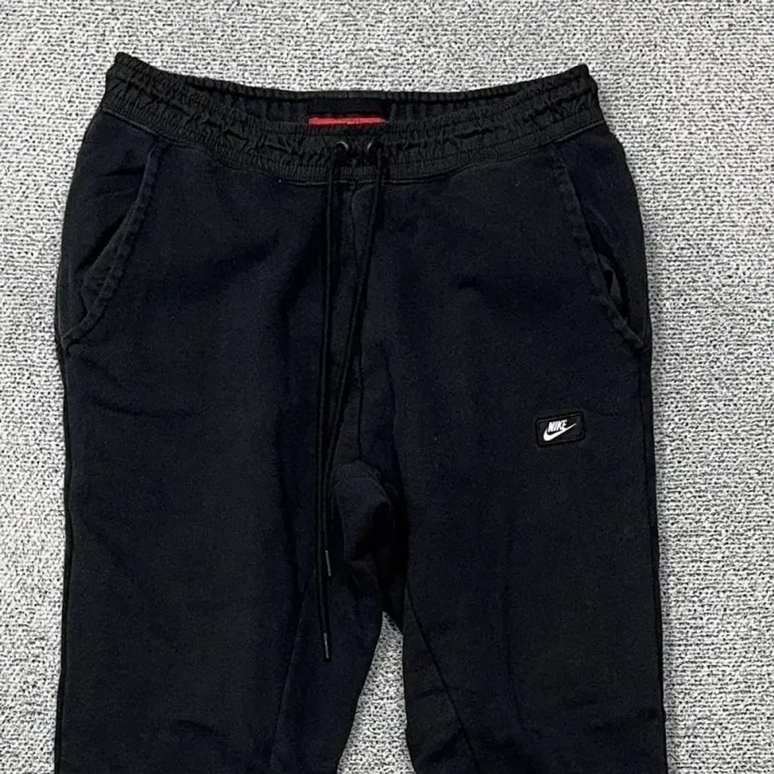 나이키 블랙 로고 트레니이 팬츠 L 상품이미지3