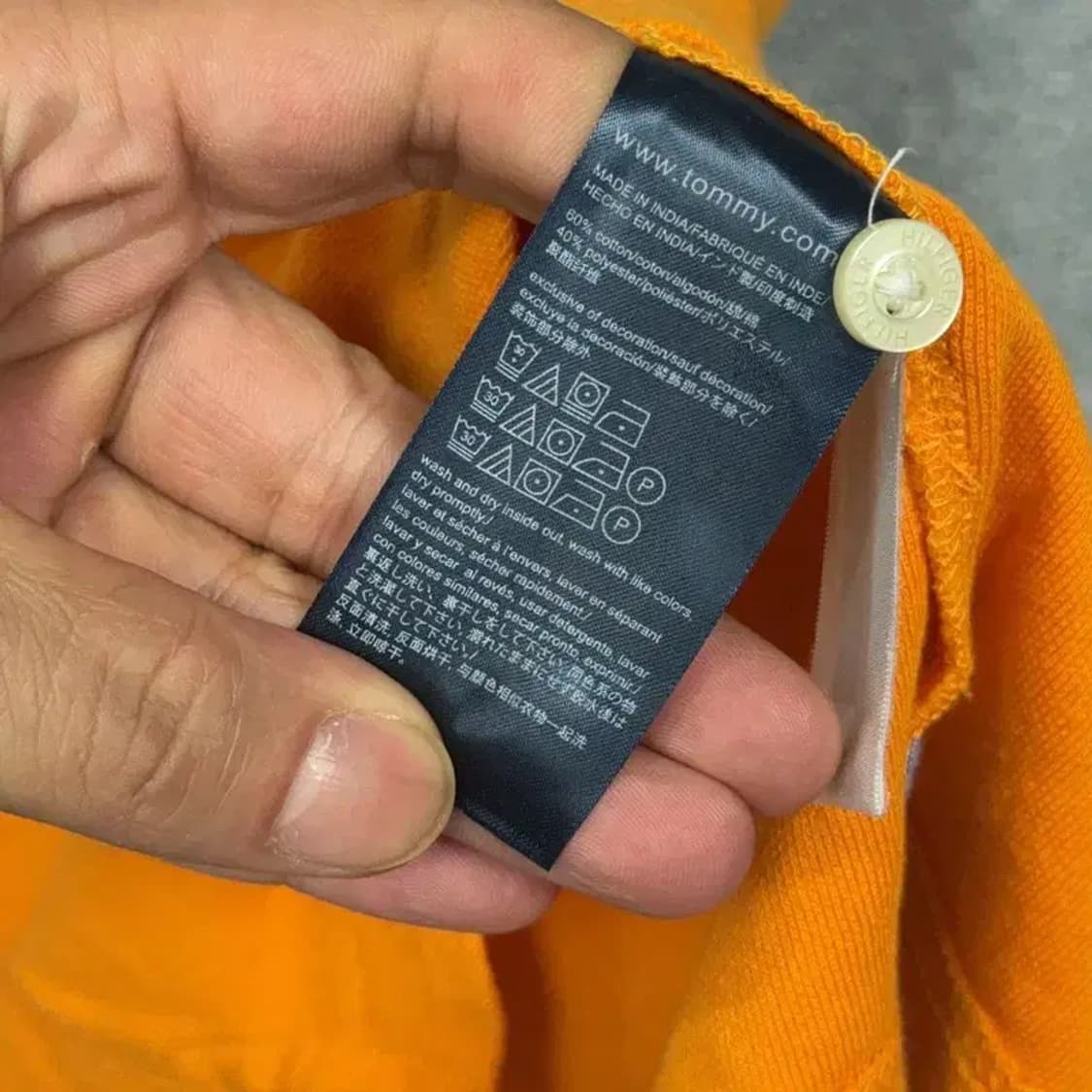 타미힐피거 캐주얼 로고 반팔 카라티 S/P 상품이미지6