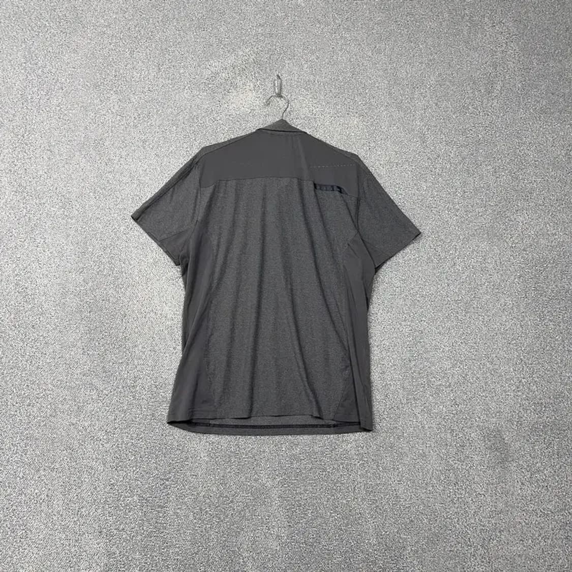 밀레 그레이 남성 기능성 반팔 카라티 M 상품이미지2