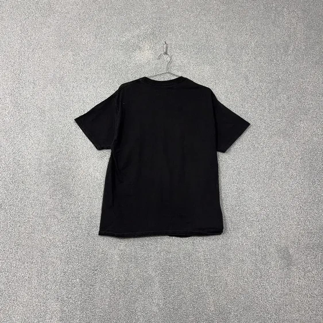 챔피온 블랙 무지 캐주얼 반팔 티 L 상품이미지2