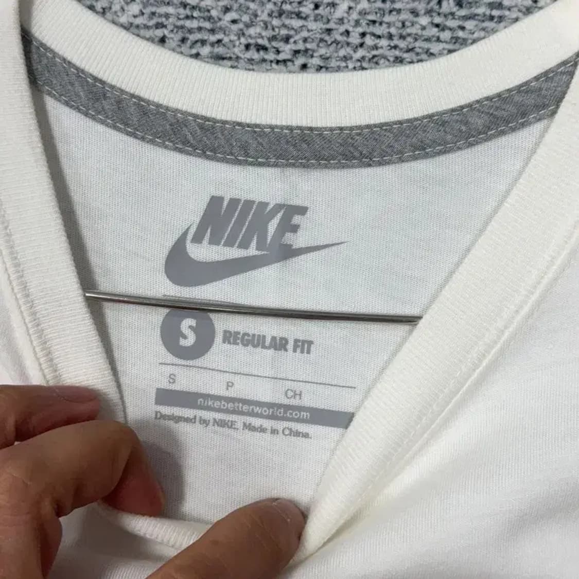 나이키 프린팅 로고 캐주얼 반팔 티 S 상품이미지3