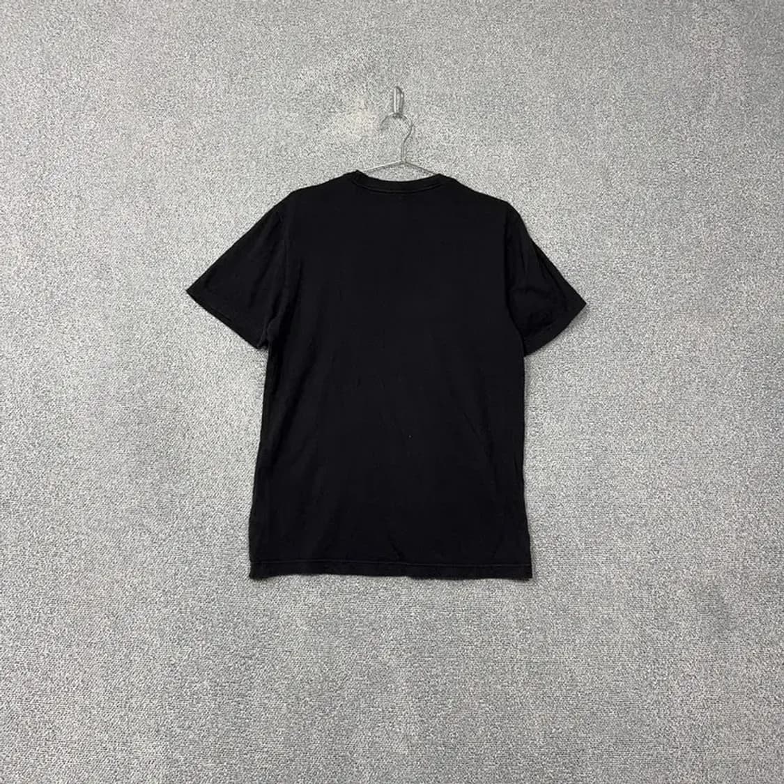 아디다스 스펠 로고 프린팅 블랙 반팔 티 XL 상품이미지2