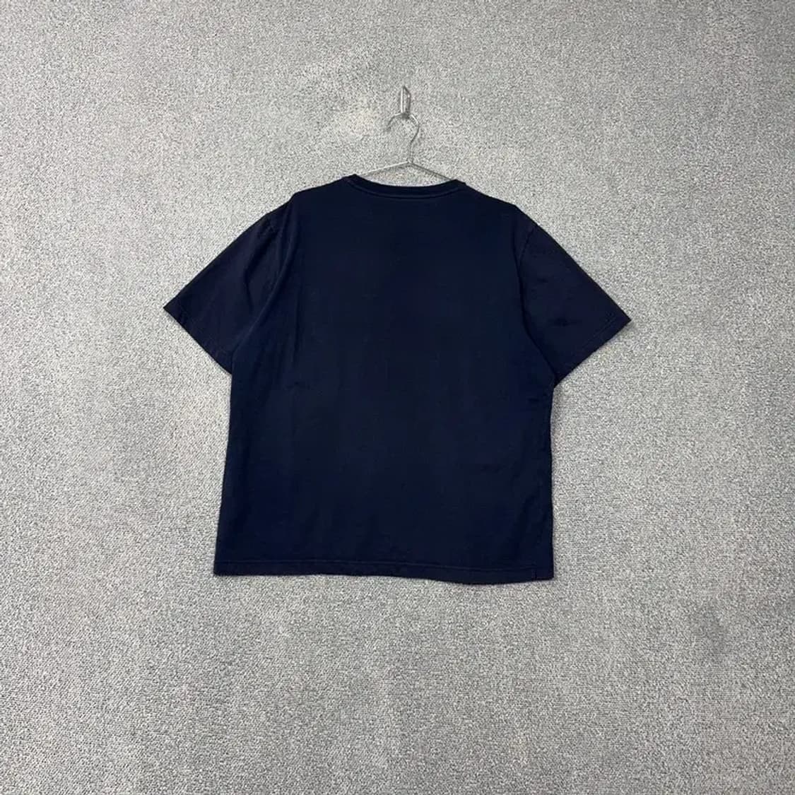 휠라 네이비 로고 포켓 반팔 티 110 상품이미지2