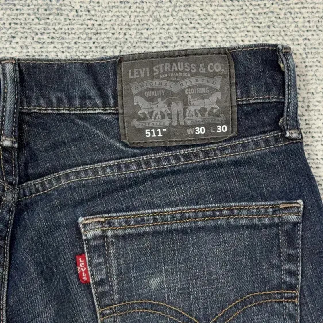 리바이스 511 남성 캐주얼 청바지 30 30 상품이미지5