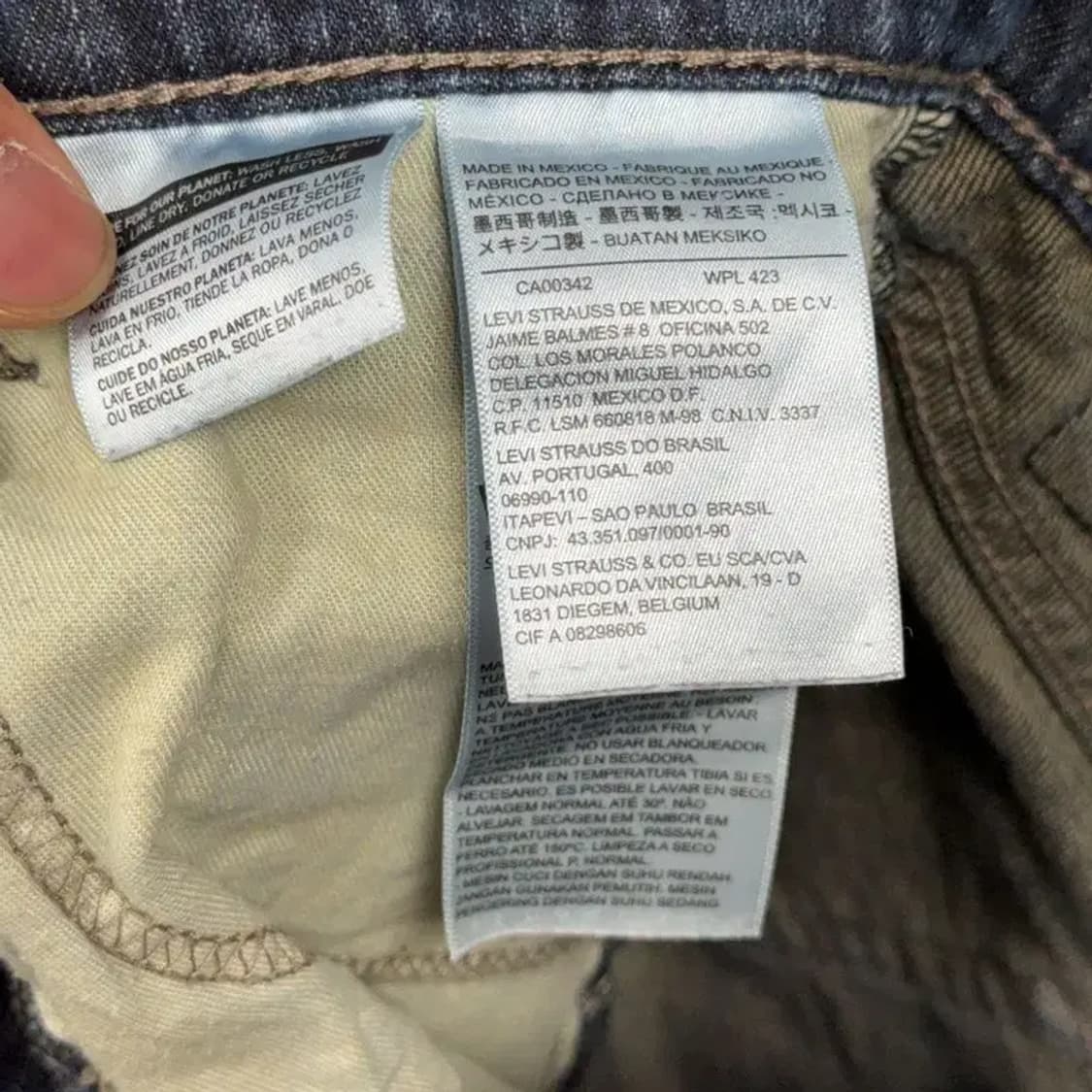 리바이스 511 남성 캐주얼 청바지 30 30 상품이미지6