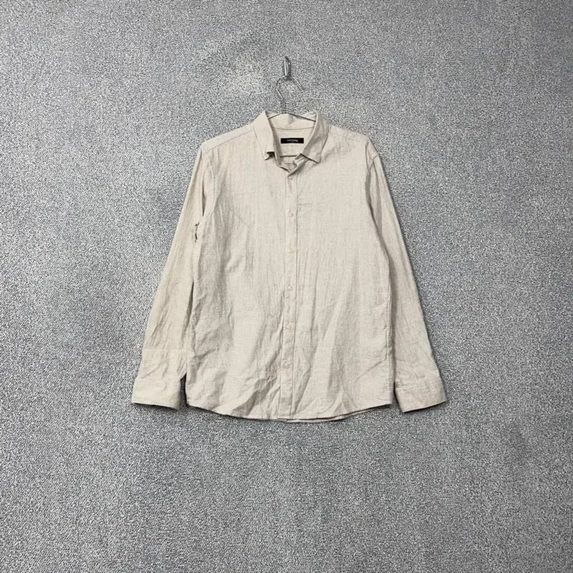 마인드브릿지 오트밀 톤 남성 캐주얼 셔츠 100 상품이미지1