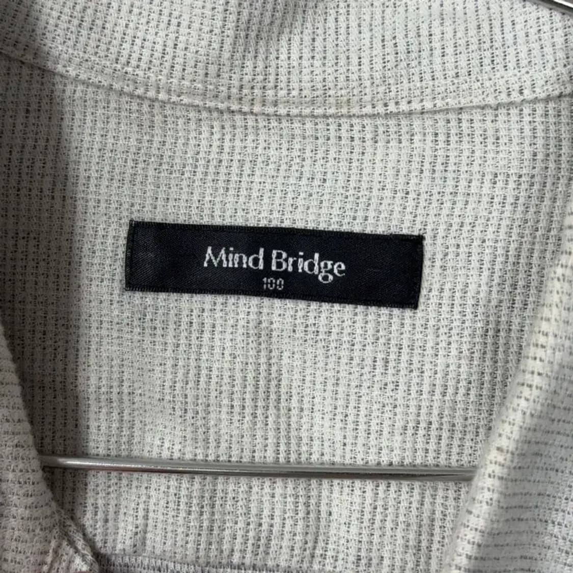 마인드브릿지 오트밀 톤 남성 캐주얼 셔츠 100 상품이미지3