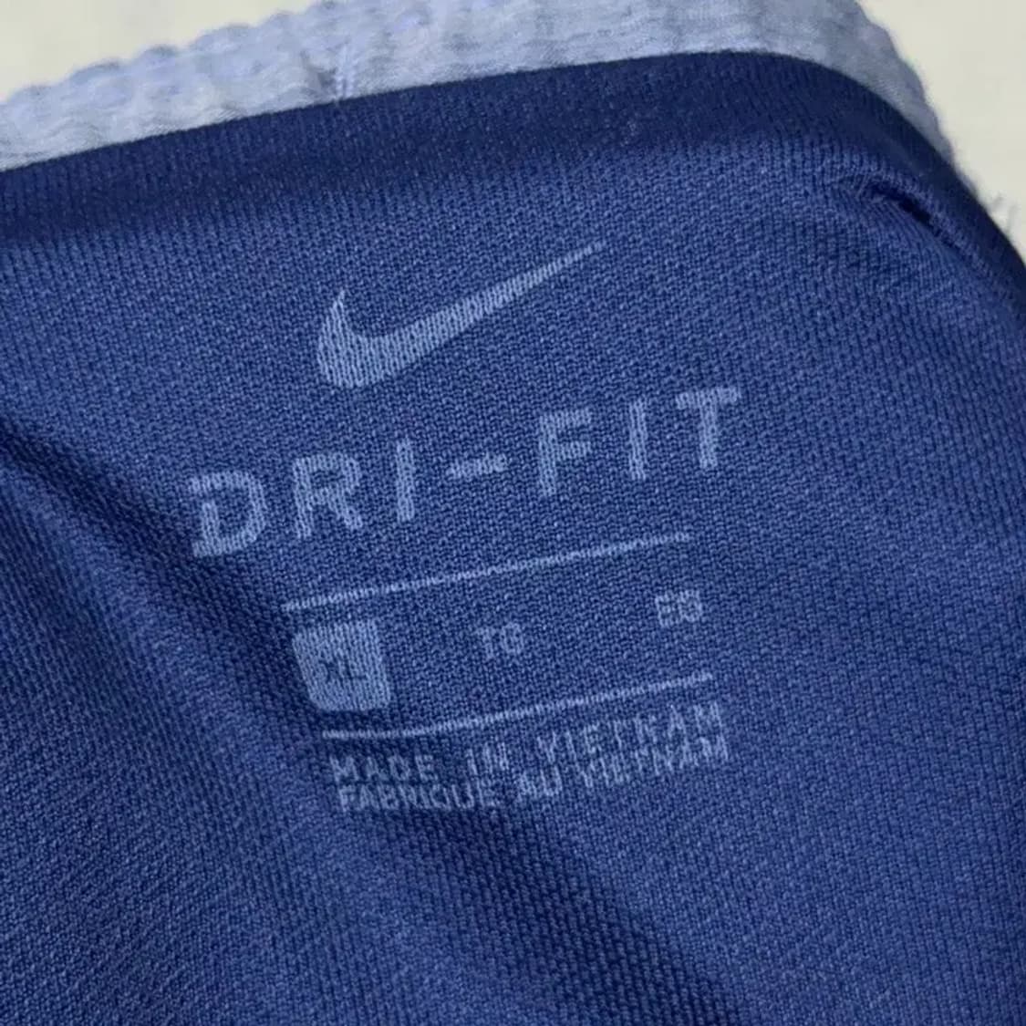 나이키 네이비 로고 기능성 반바지 XL 상품이미지3