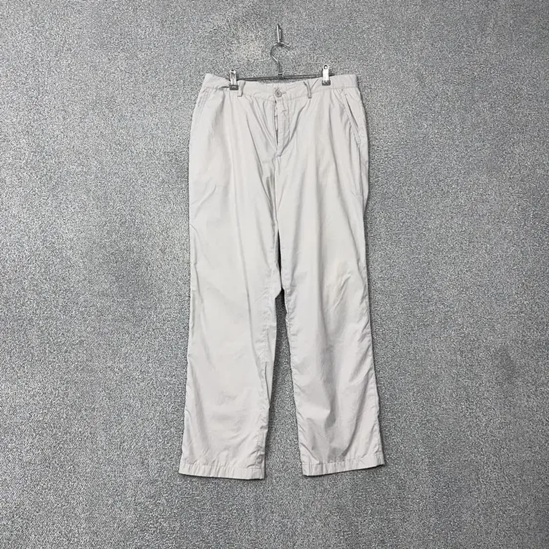 휠라 라이트 그레이 기능성 팬츠 34 상품이미지1