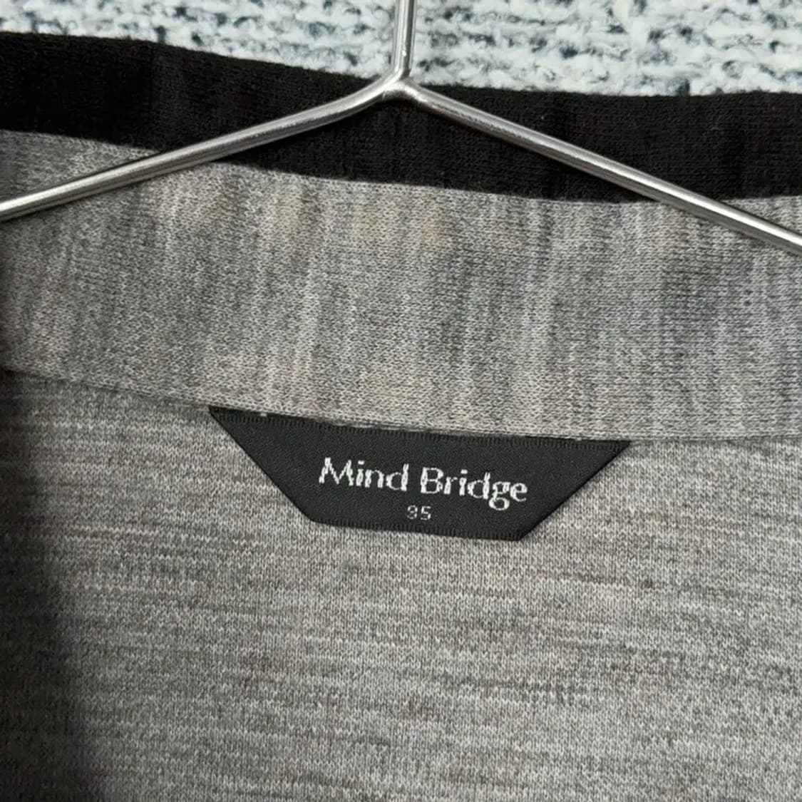 마인드브릿지 캐주얼 남성 그레이 긴팔카라티 95 상품이미지3