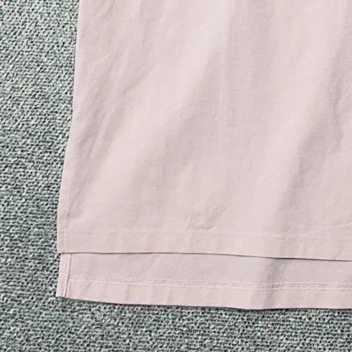 네파 남성 기능성 라이트 핑크 반팔 티 90 상품이미지4