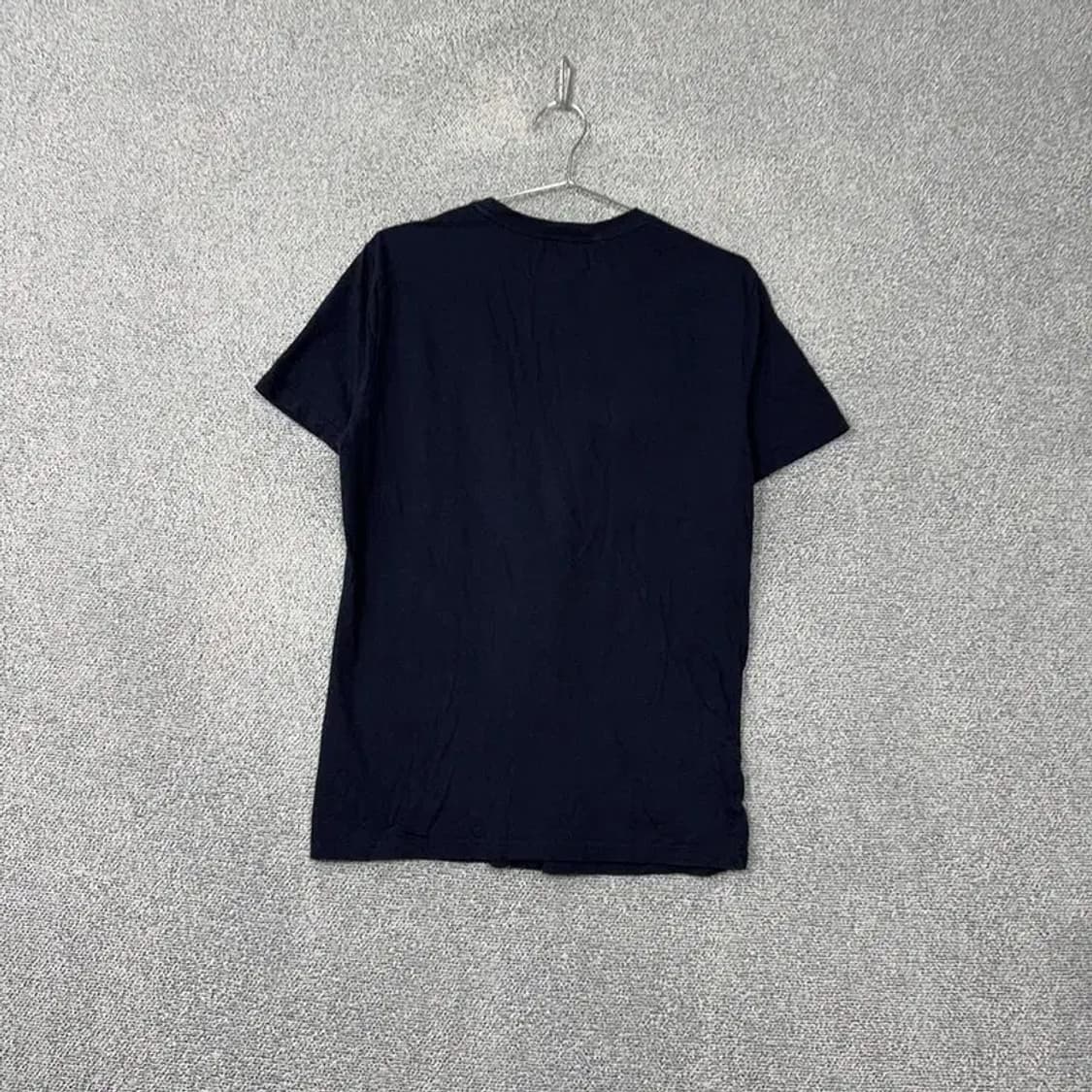 게스 남성 캐주얼 네이비 반팔 티 L 상품이미지2