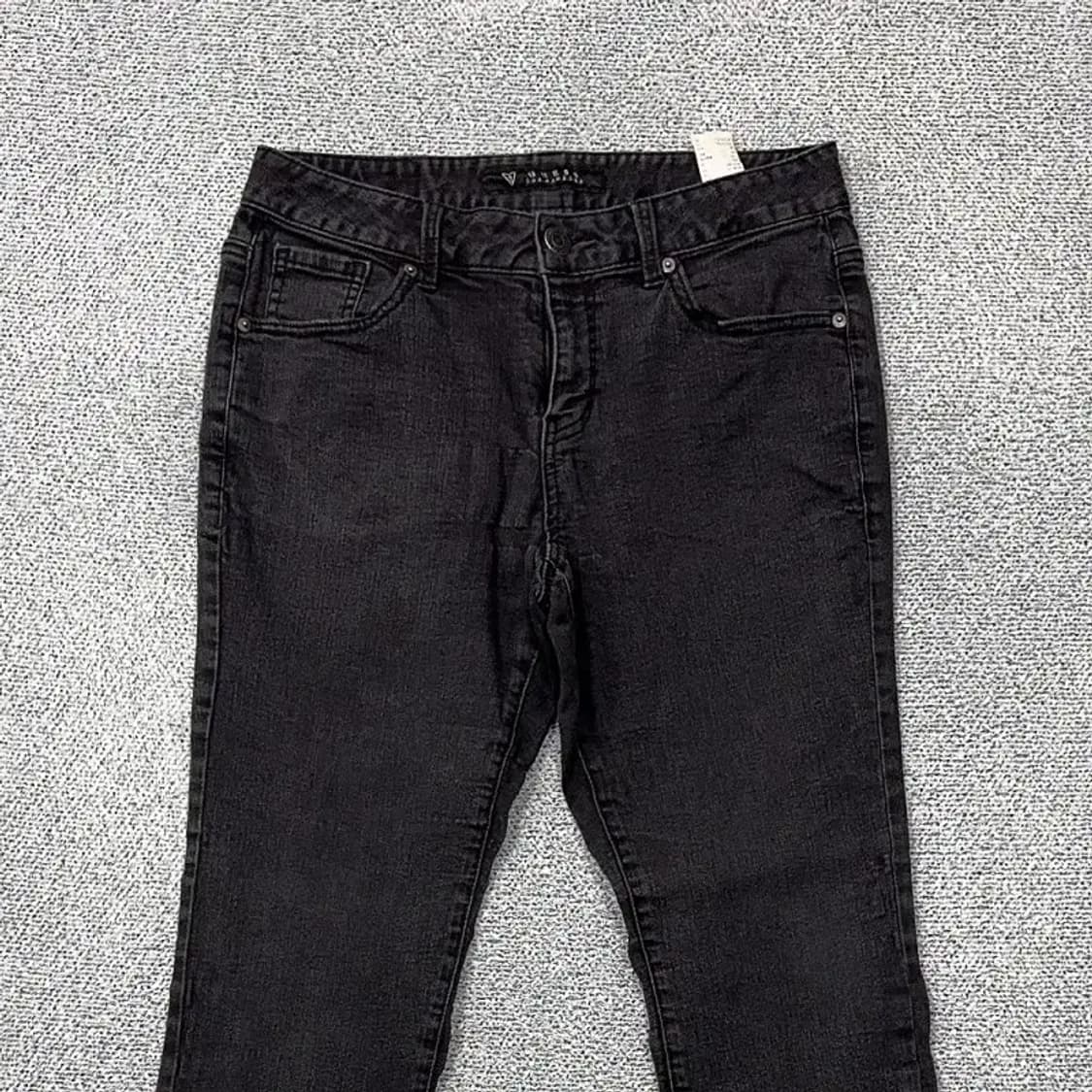 게스 흑청 캐주얼 데님팬츠 30 상품이미지3