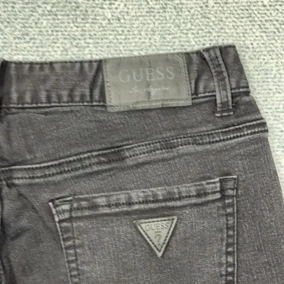 게스 흑청 캐주얼 데님팬츠 30 상품이미지5