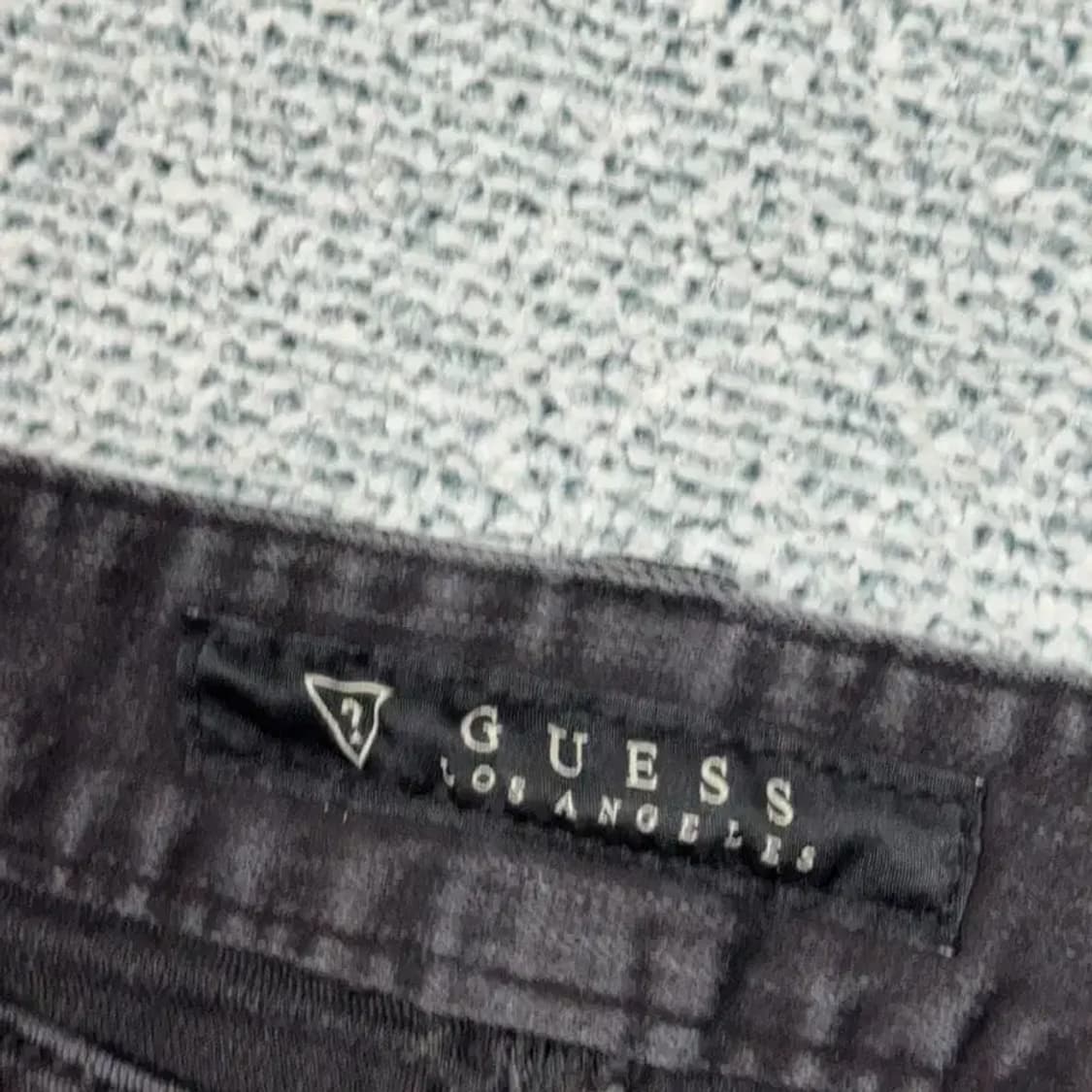 게스 흑청 캐주얼 데님팬츠 30 상품이미지6