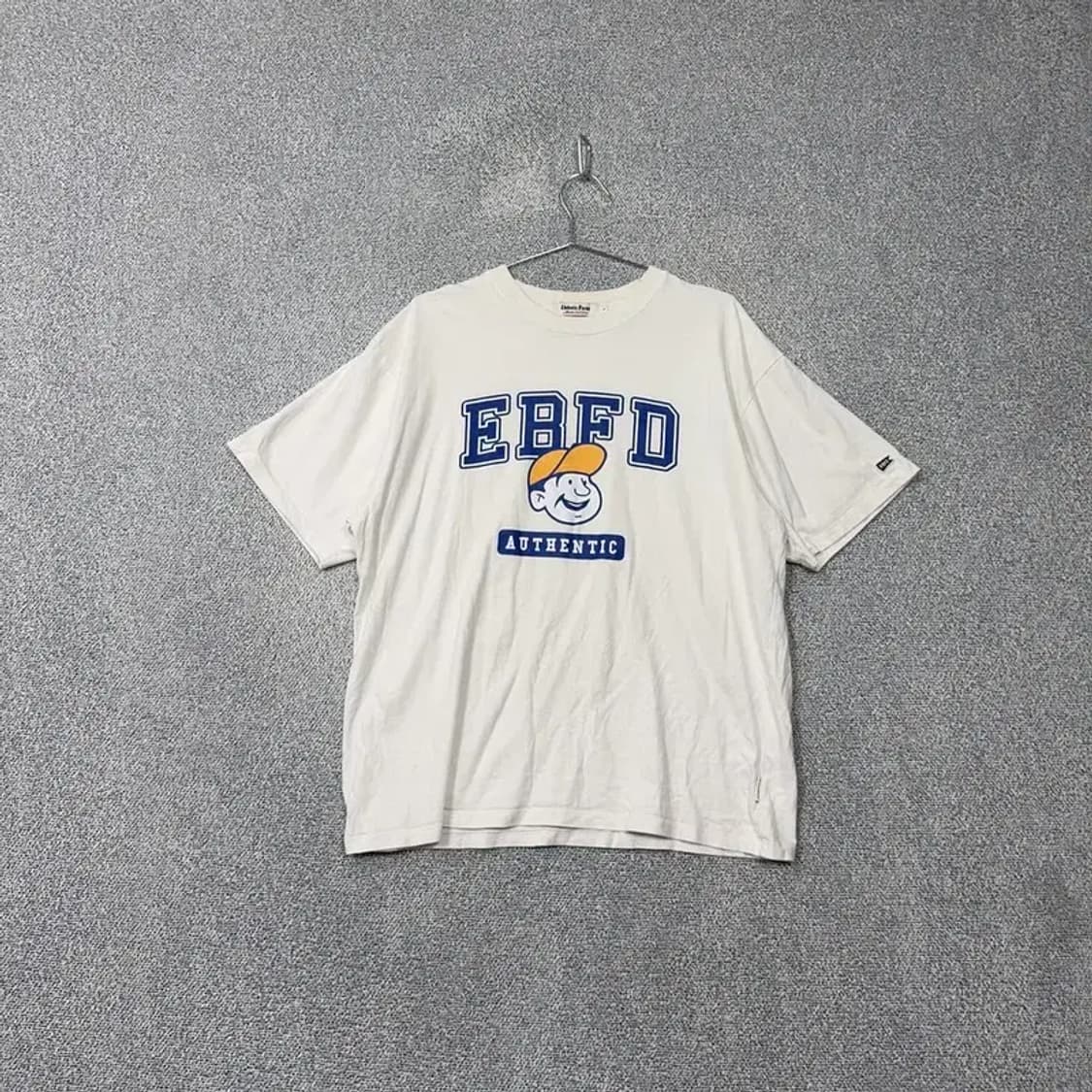 이벳필드 프린팅 로고 화이트 반팔 티 L 상품이미지1