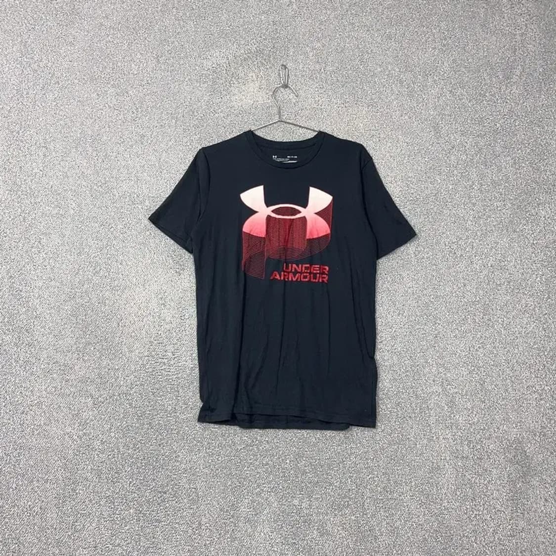 언더아머 빅로고 프린팅 네이비 반팔 티 SM / P / CH 상품이미지1