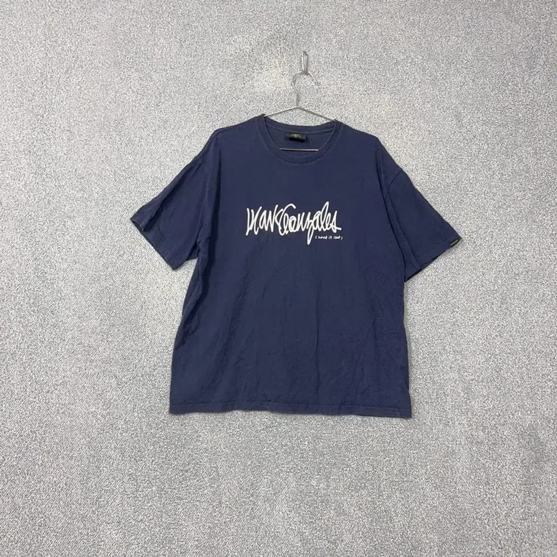 마크곤잘레스 로고 프린팅 네이비 반팔 티 XL 상품이미지1