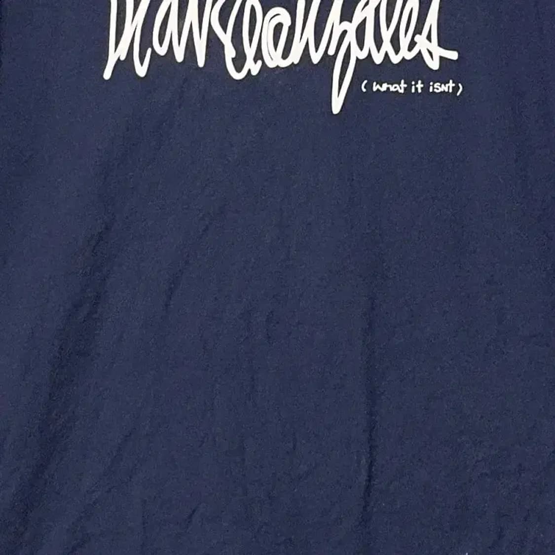 마크곤잘레스 로고 프린팅 네이비 반팔 티 XL 상품이미지3