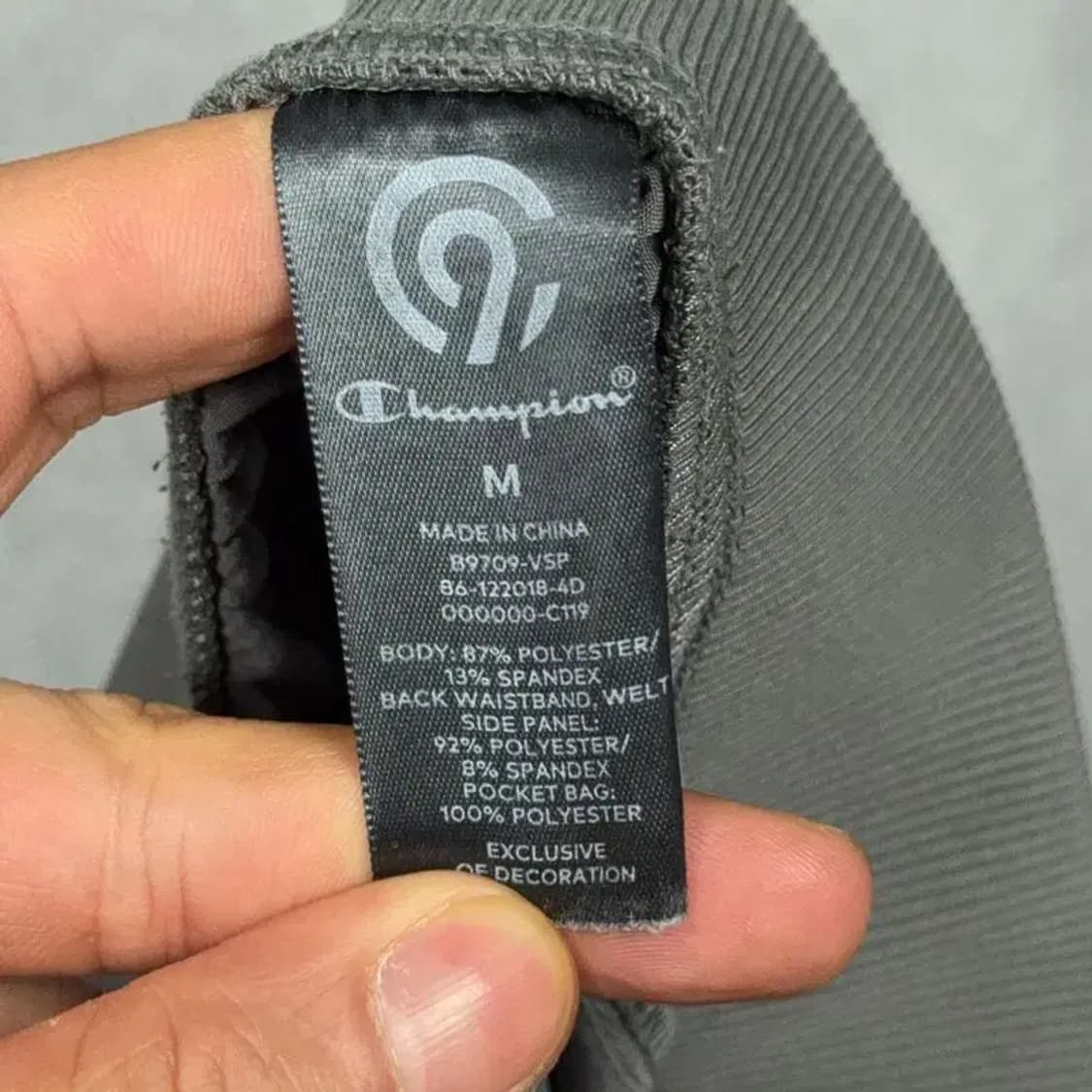 챔피온 그레이 여성 기능성 반바지 M 상품이미지5