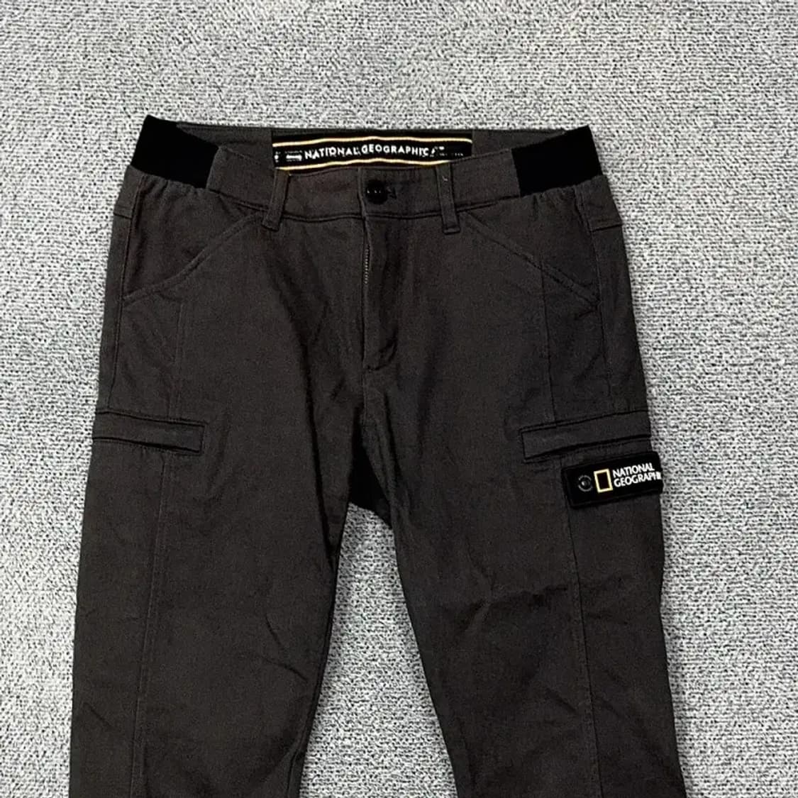 내셔널지오그래픽 블랙 로고 기능성 팬츠 67 상품이미지3