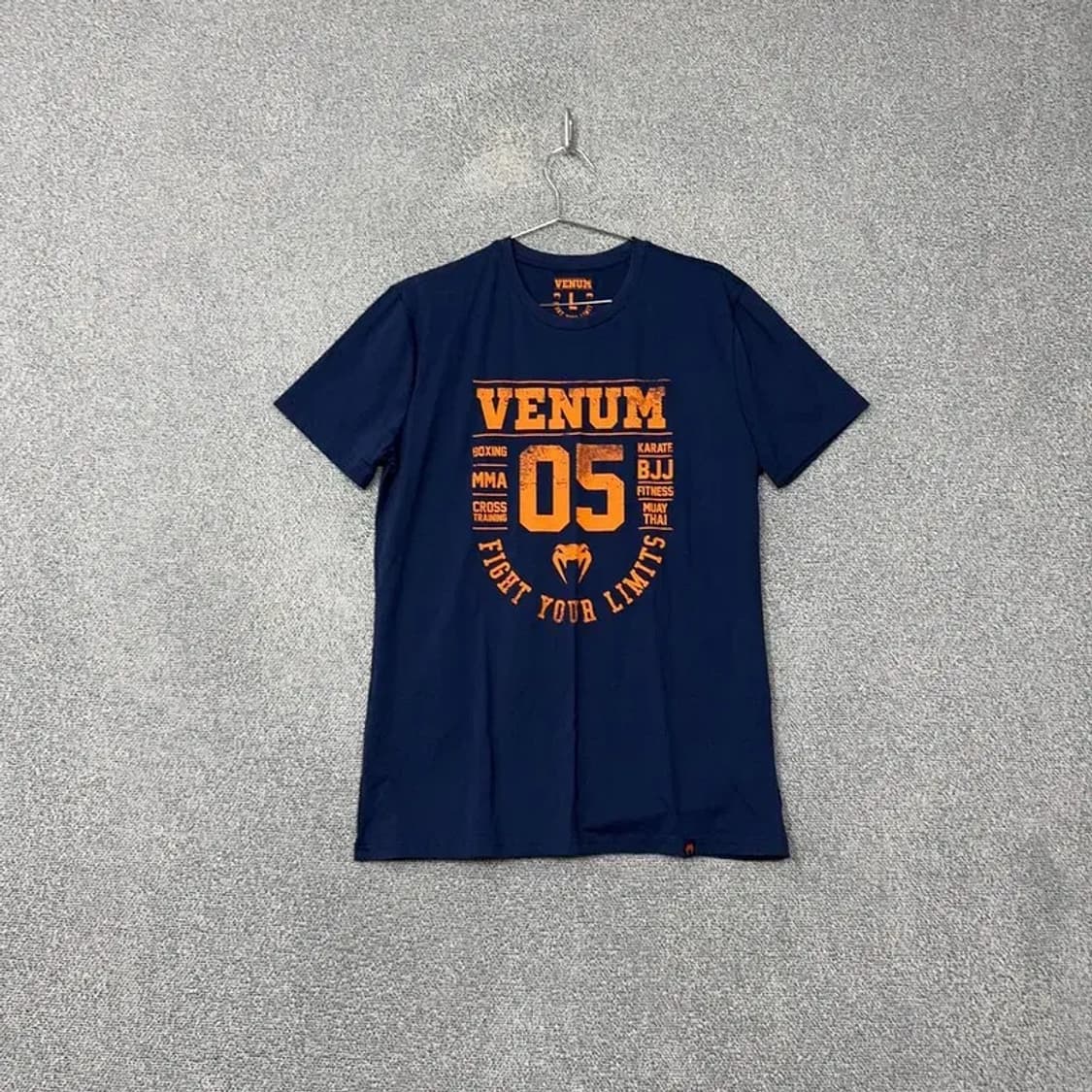 베놈 프린팅 네이비 반팔 티 L 상품이미지1