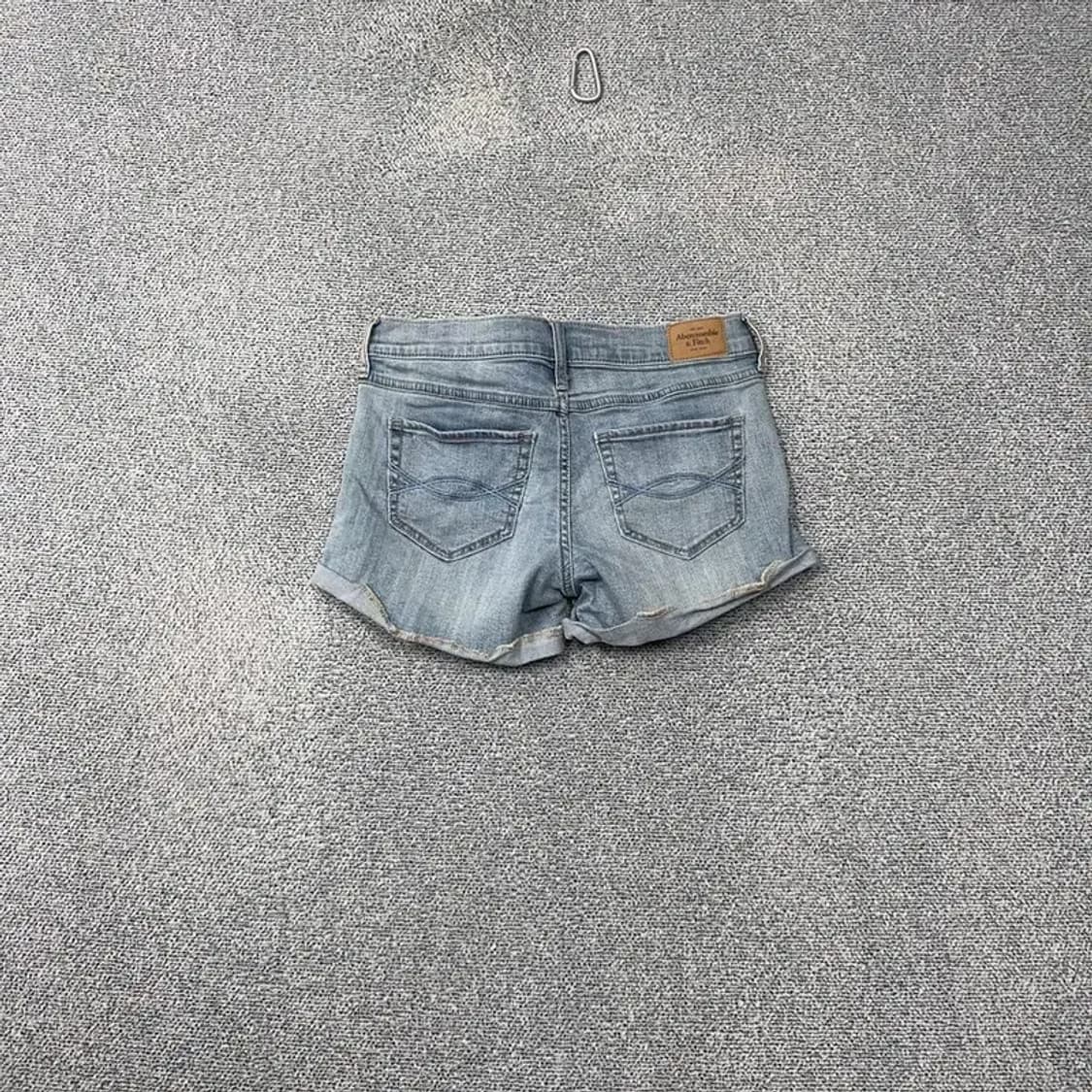 아베크롬비 라이트 블루 데님 반바지 25 상품이미지2