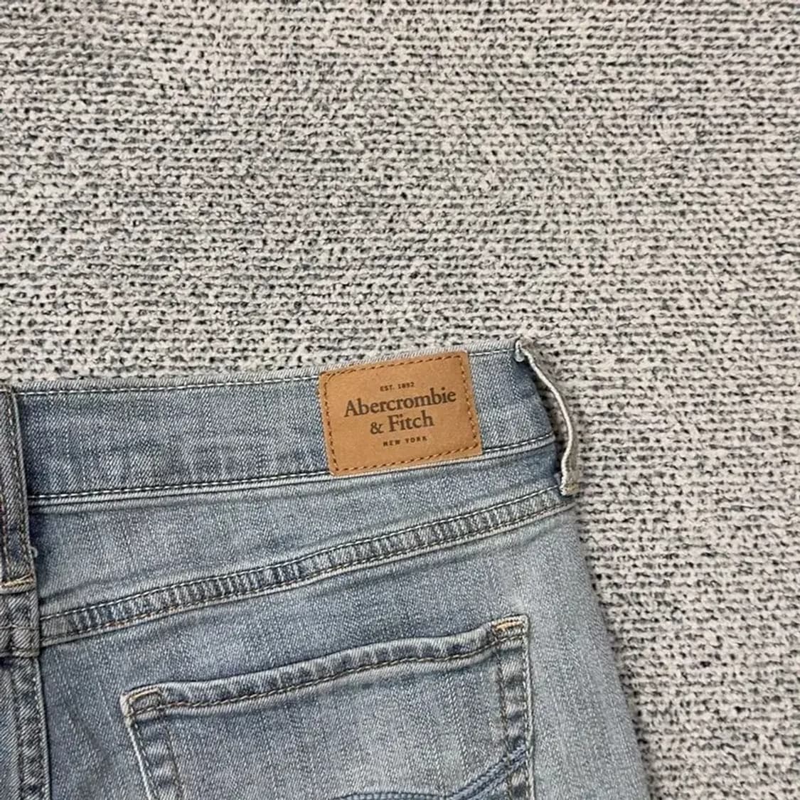 아베크롬비 라이트 블루 데님 반바지 25 상품이미지6