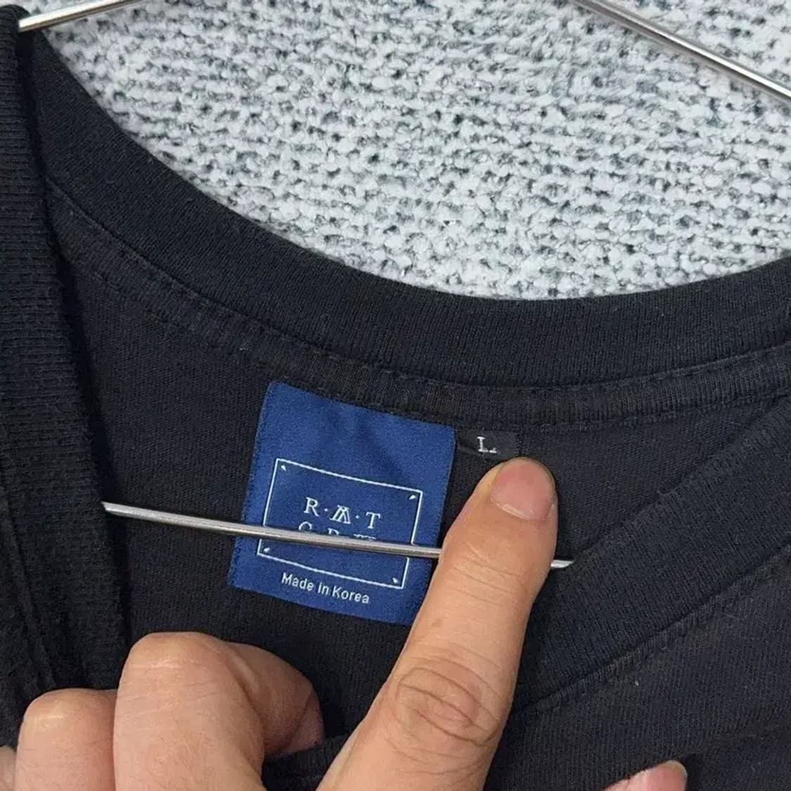 로맨틱 크라운 오버핏 로고 반팔티 L 상품이미지6