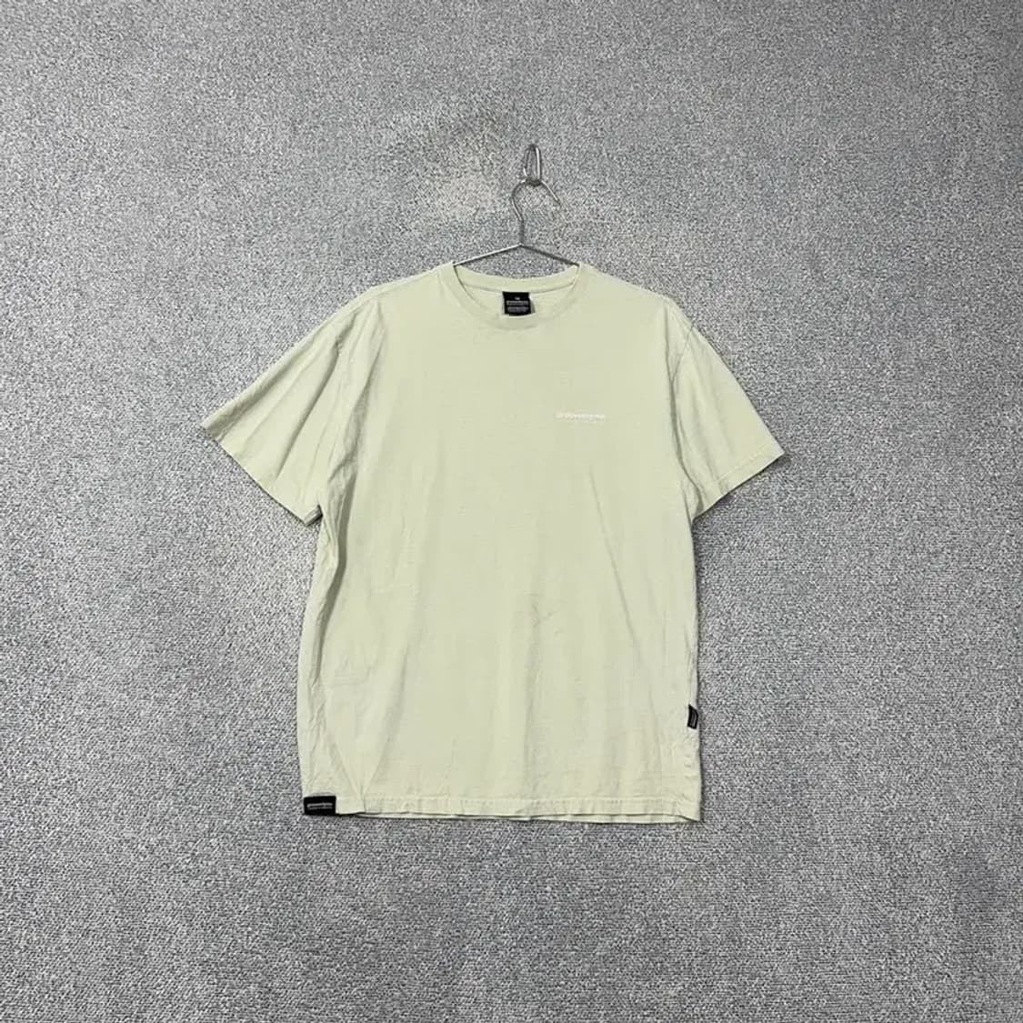 그루브라임 민트 무지 코튼 반팔티 M 상품이미지1