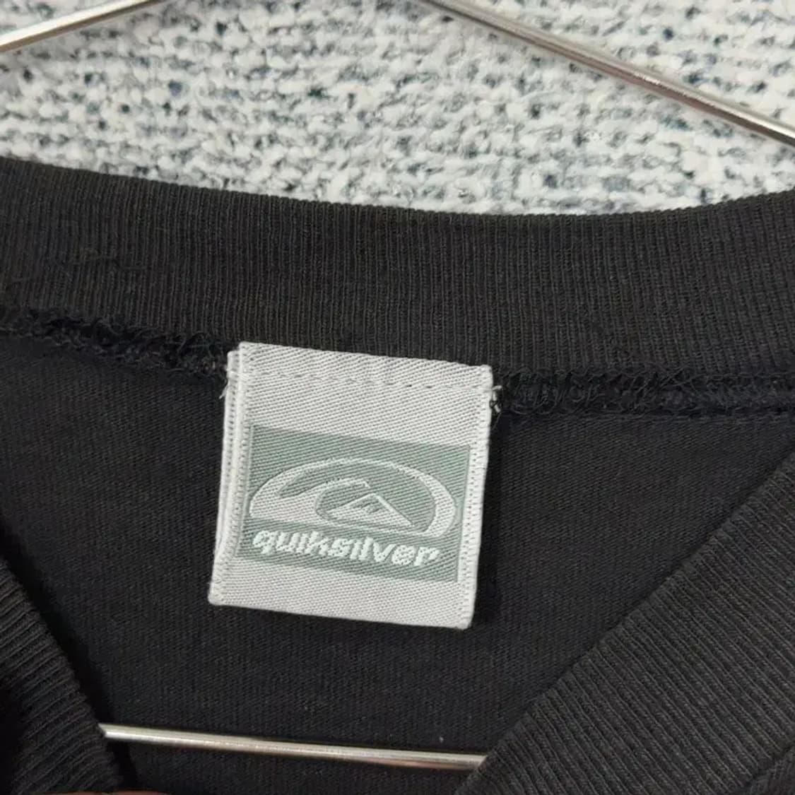 퀵실버 로고 프린팅 반팔티 XL 상품이미지4