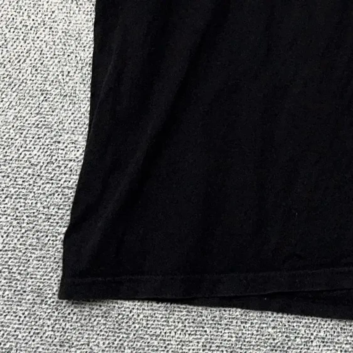 커버낫 프린팅 블랙 반팔 티 M 상품이미지3