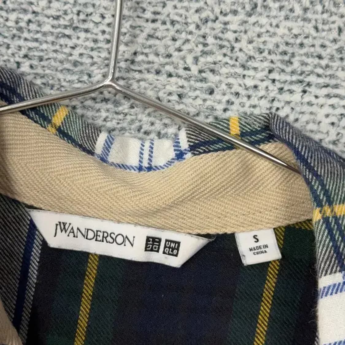 유니클로 플란넬 체크 셔츠 블라우스 S 상품이미지3