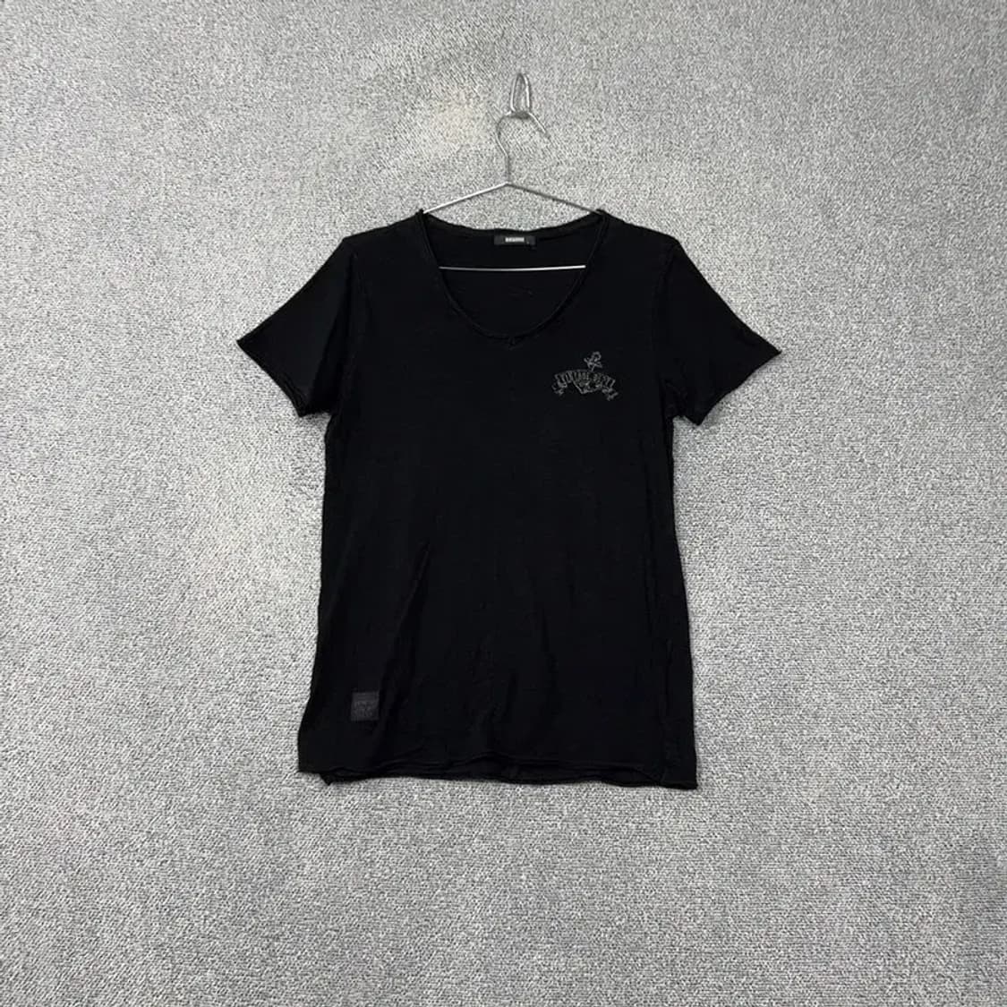 버커루 블랙 로고 빈티지 반팔 티 F 상품이미지1