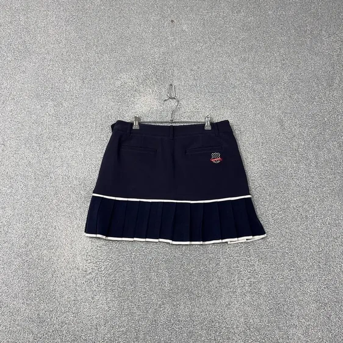 핑 네이비 로고 기능성 스커트 76-101 상품이미지2