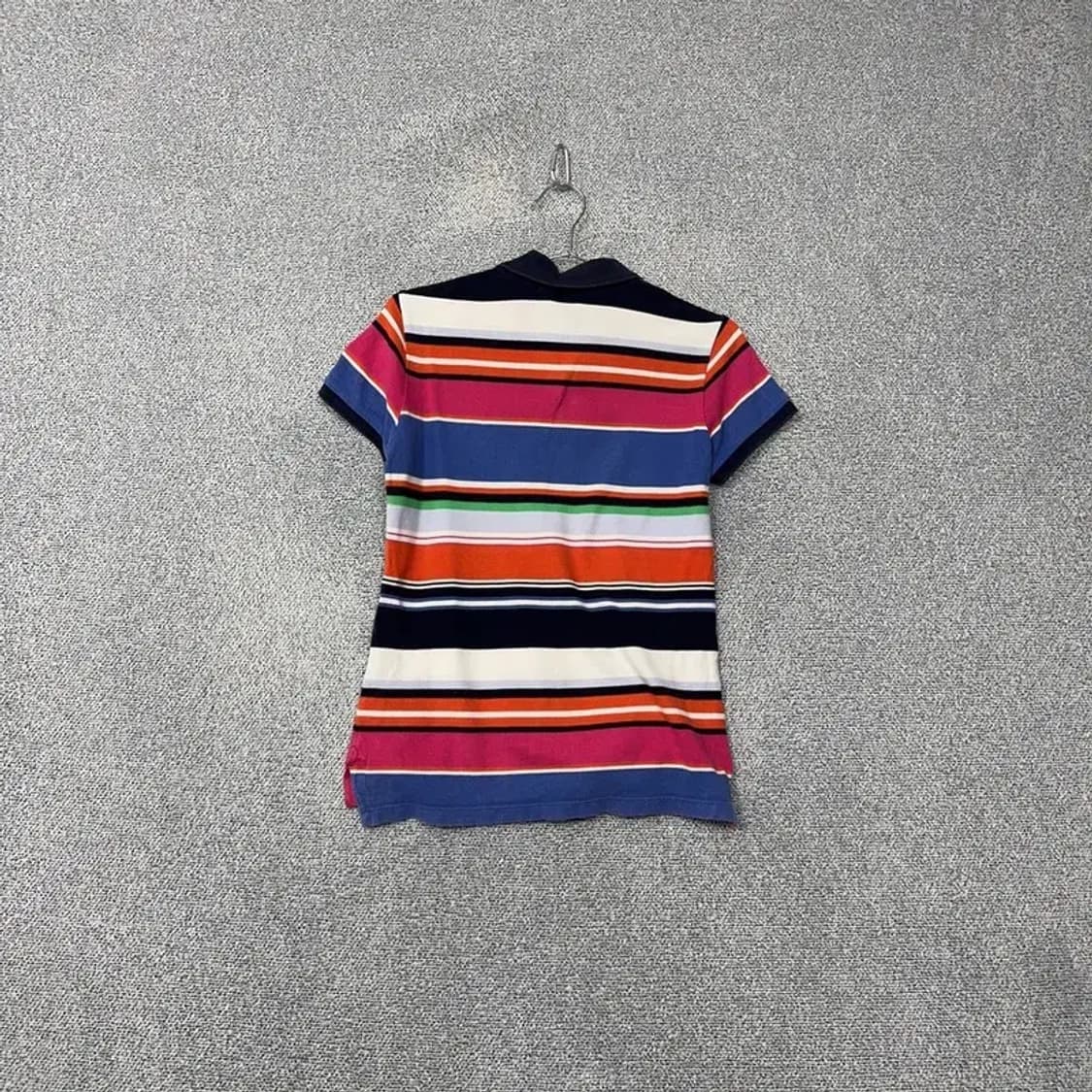 빈폴 스트라이프 다채색 로고 반팔 카라티 85 상품이미지2