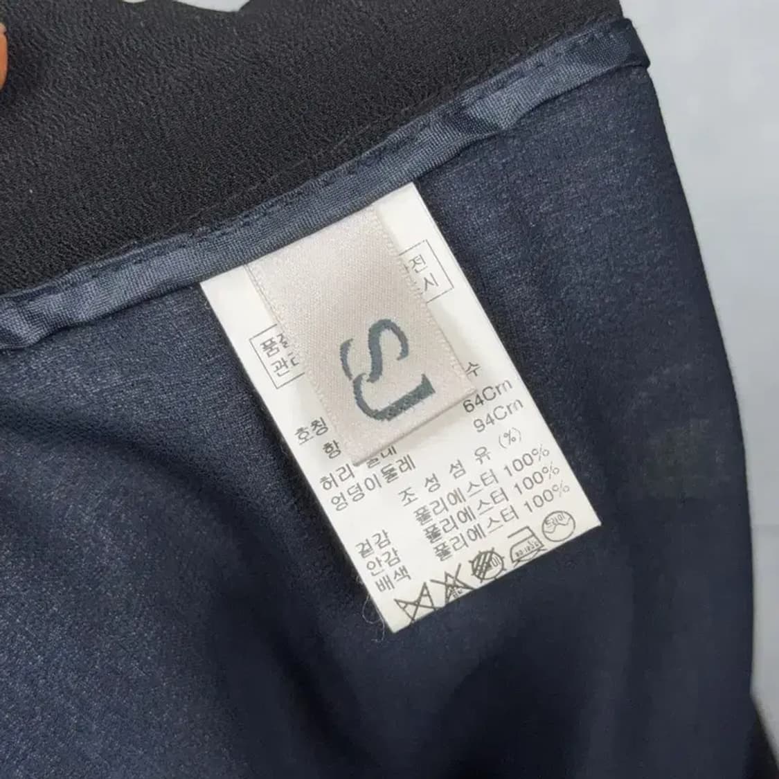 SJSJ 여성 한섬 플라워 블랙 미니스커트 64-94 상품이미지5