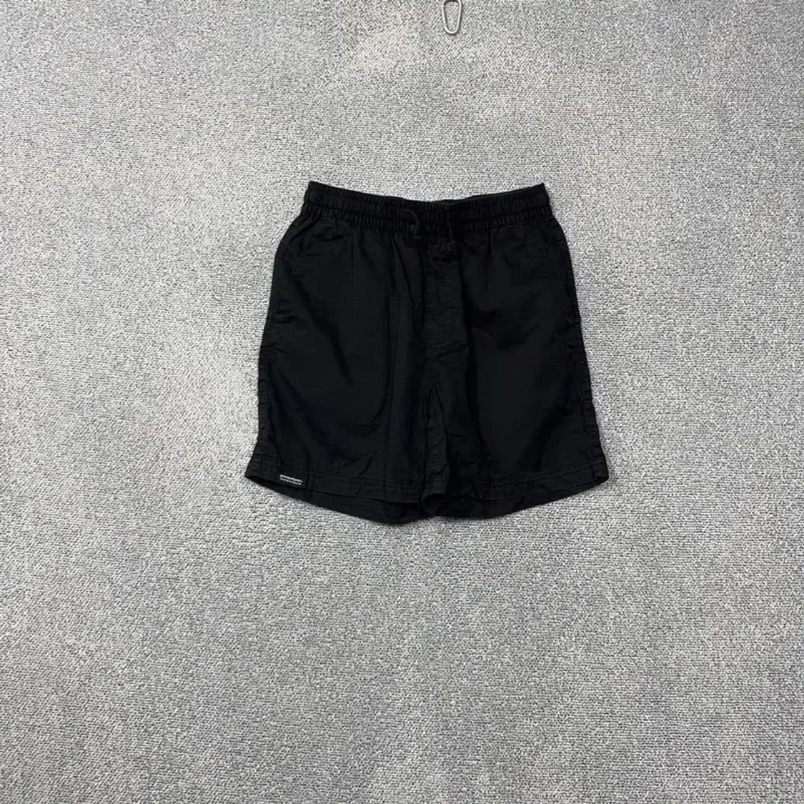 콜롬비아 블랙 로고 면 반바지 S 상품이미지1