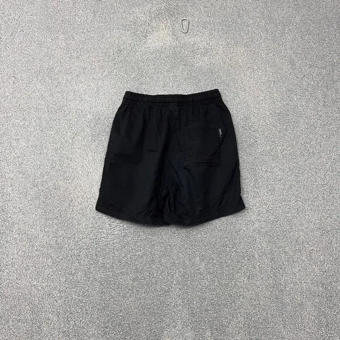 콜롬비아 블랙 로고 면 반바지 S 상품이미지2