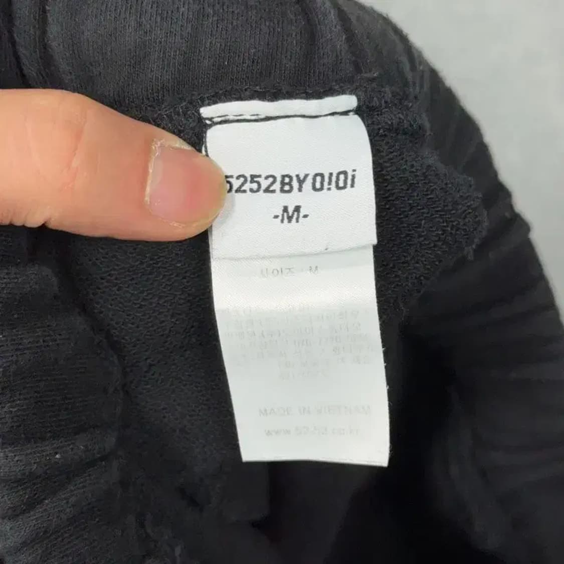 5252 OIOI 트랙 코튼 반바지 M 상품이미지4