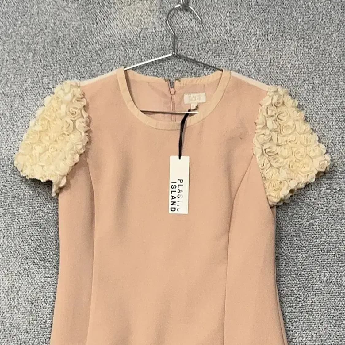 [새상품]플라스틱아일랜드 라이트 핑크 원피스 M 상품이미지3