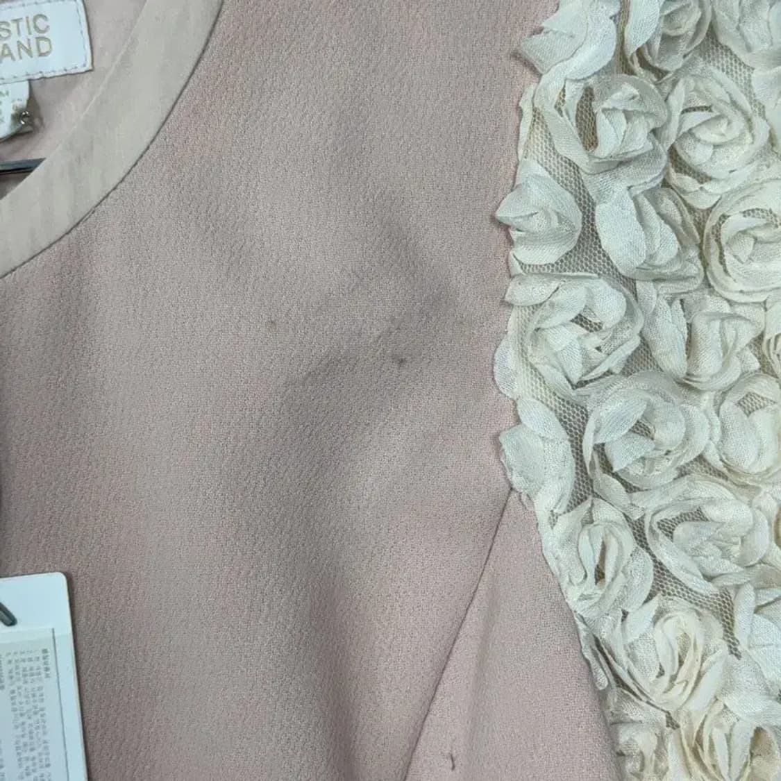 [새상품]플라스틱아일랜드 라이트 핑크 원피스 M 상품이미지6